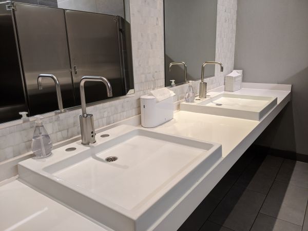 Office Bathroom Renovation in Glenview